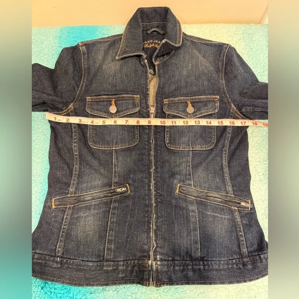 🔥Ralph Lauren Women's Blue Denim Jacket🔥 - Picture 4 of 4